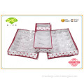 Non-Woven Folding Storage Boxes Underbed Storage Box With Trasparent Cover for Bra/Socks/Briefs/Scarf